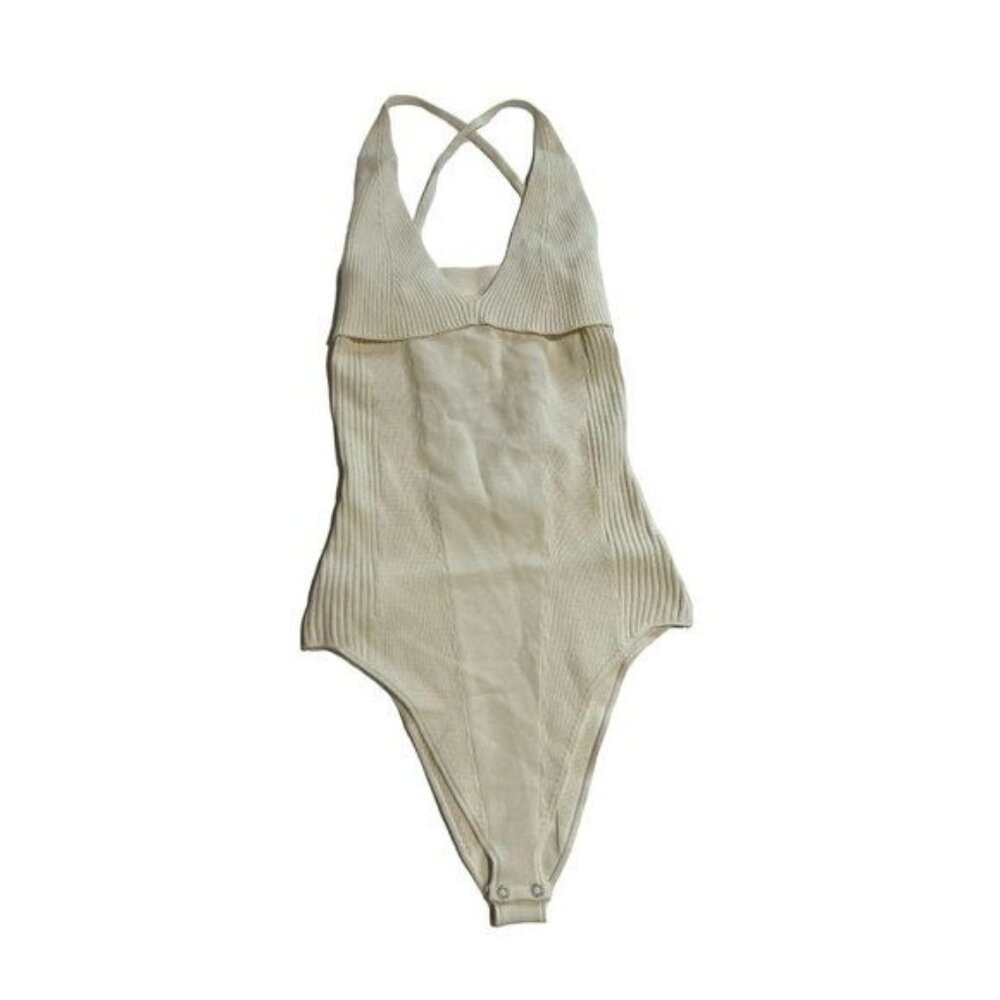 Anna October Brigitte Bodysuit in White